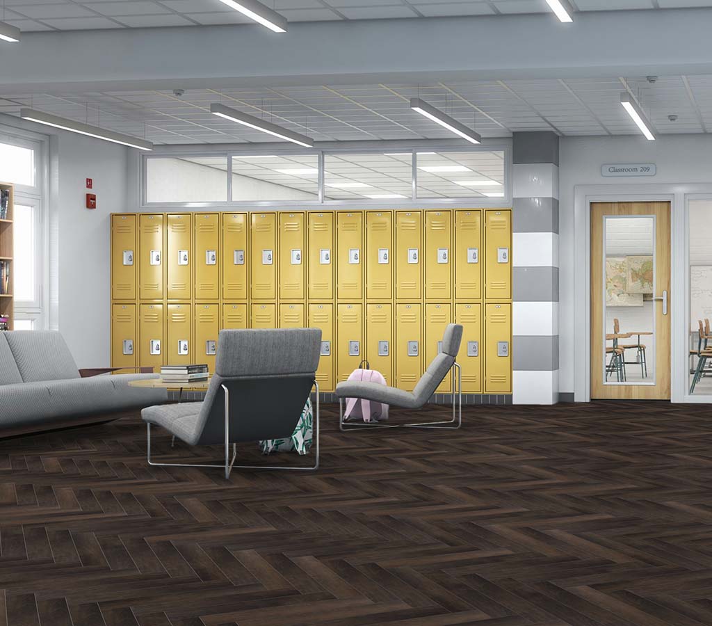 Ascendent Herringbone SB Auburn Walnut