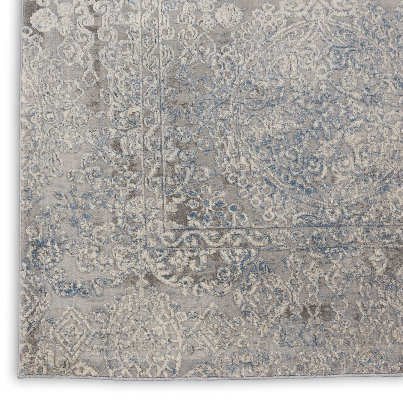 Rustic Textures Ivory Light Blue