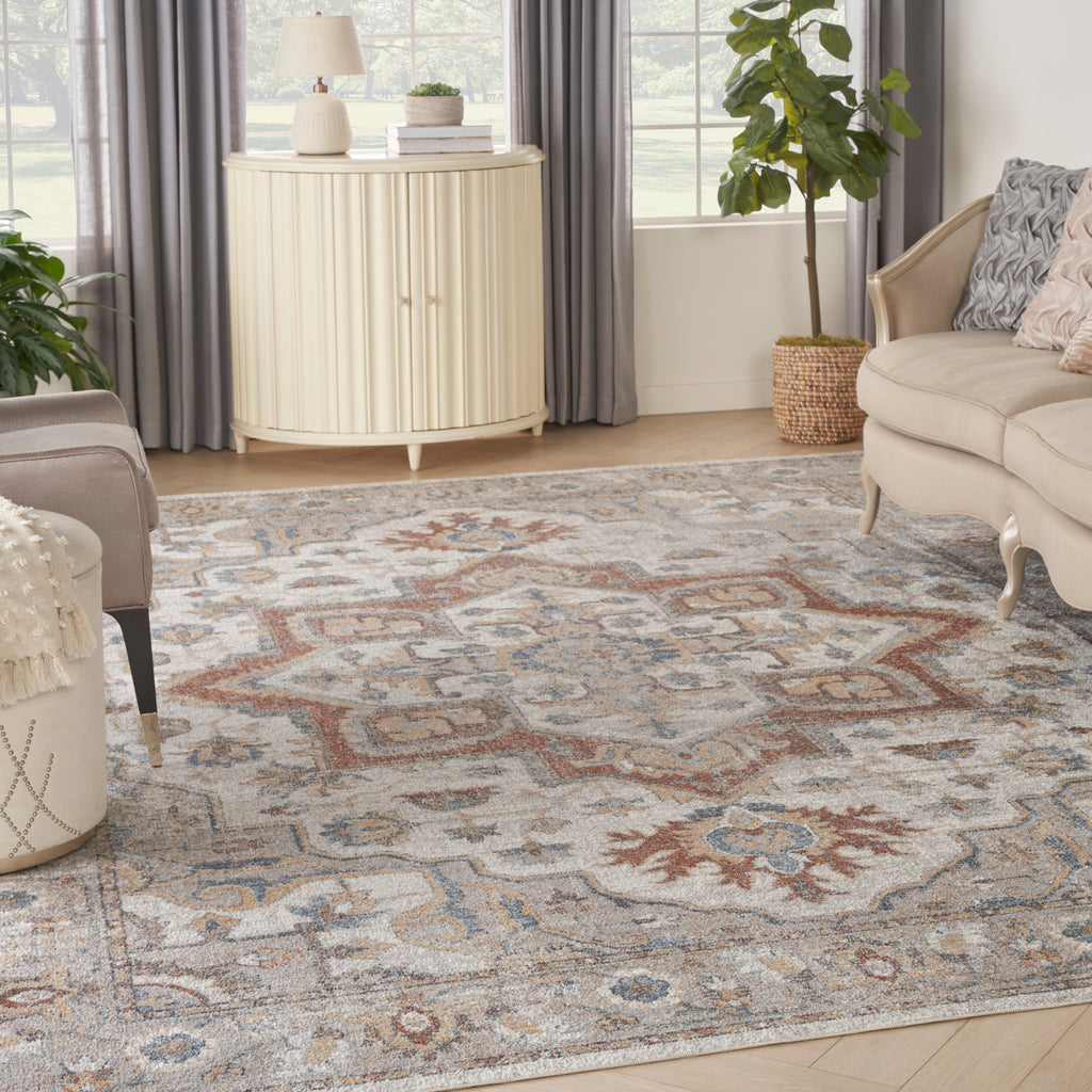 Astra Machine Washable Grey Multicolor (ASW12)