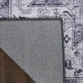 Nourison Washables Charcoal Grey