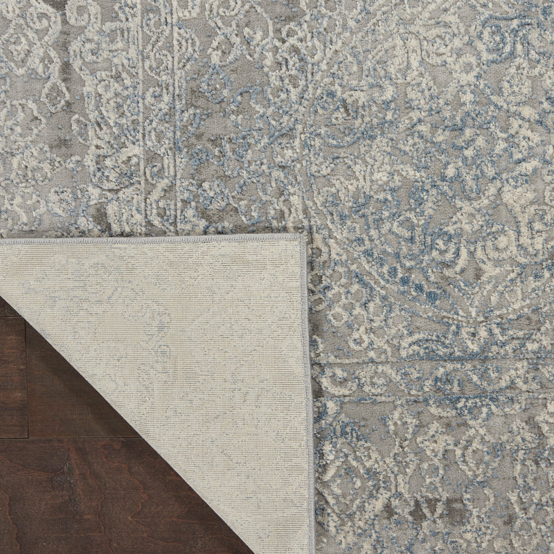 Rustic Textures Ivory Light Blue