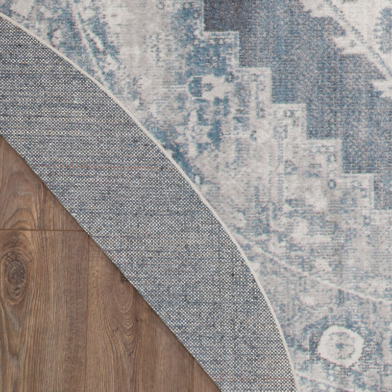 Astra Machine Washable Blue Ivory (ASW11)