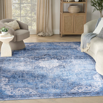 Nourison Washables Blue (NWB15)