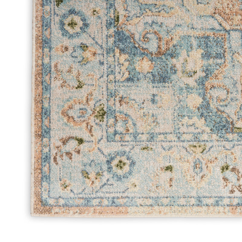 Astra Machine Washable Beige Blue
