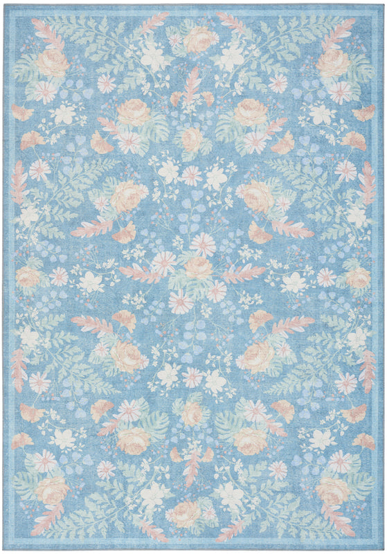 Botanical Washables Blue Multicolor (BOT02)