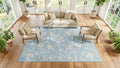Botanical Washables Blue Multicolor (BOT02)