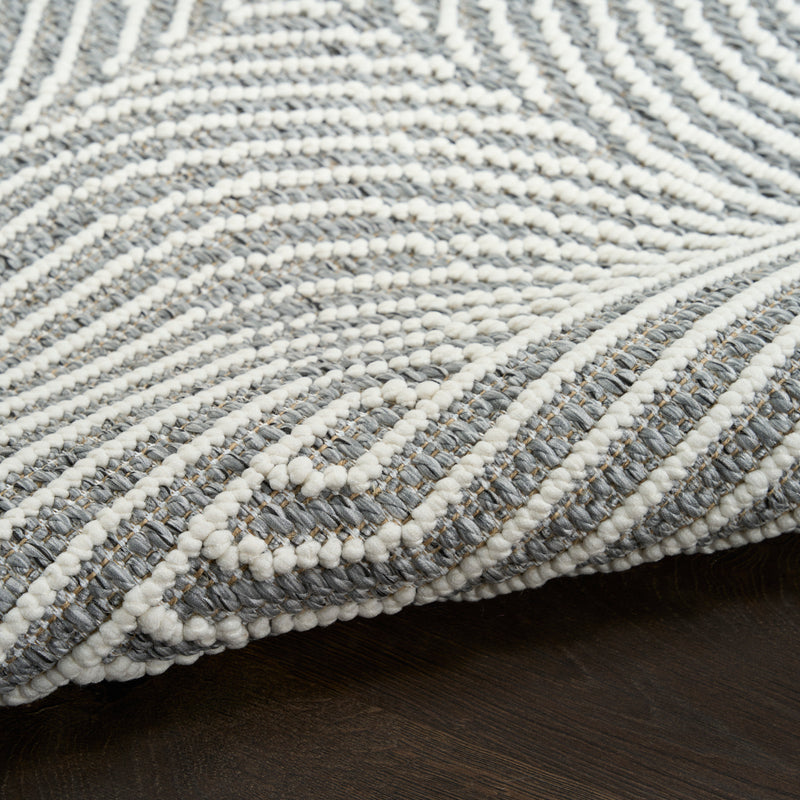 Natural Texture Charcoal Ivory