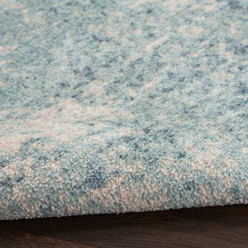 Astra Machine Washable Blue Ivory (ASW07)