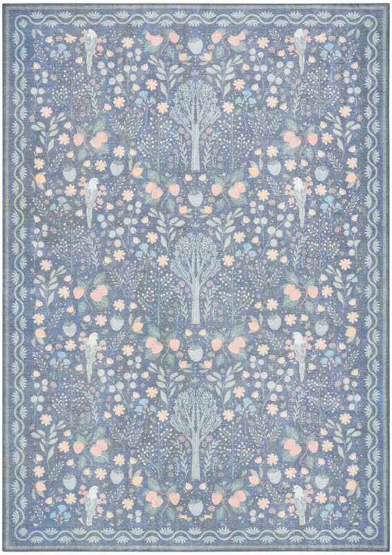 Botanical Washables Blue Multicolor (BOT04)