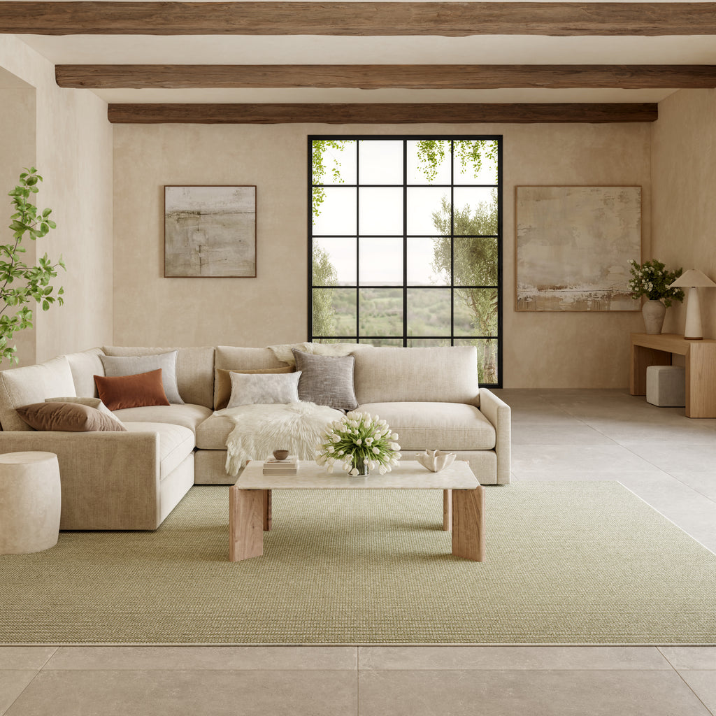 Natural Texture Ivory Green