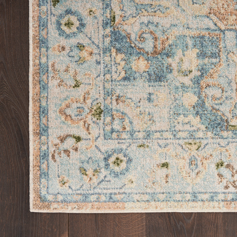 Astra Machine Washable Beige Blue