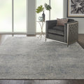 Rustic Textures Ivory Light Blue