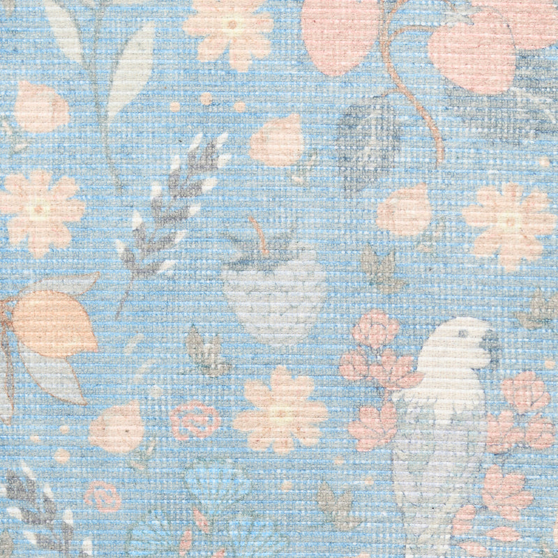 Botanical Washables Light Blue Multicolor