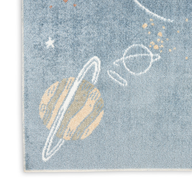 Astra Machine Washable Blue Multicolor
