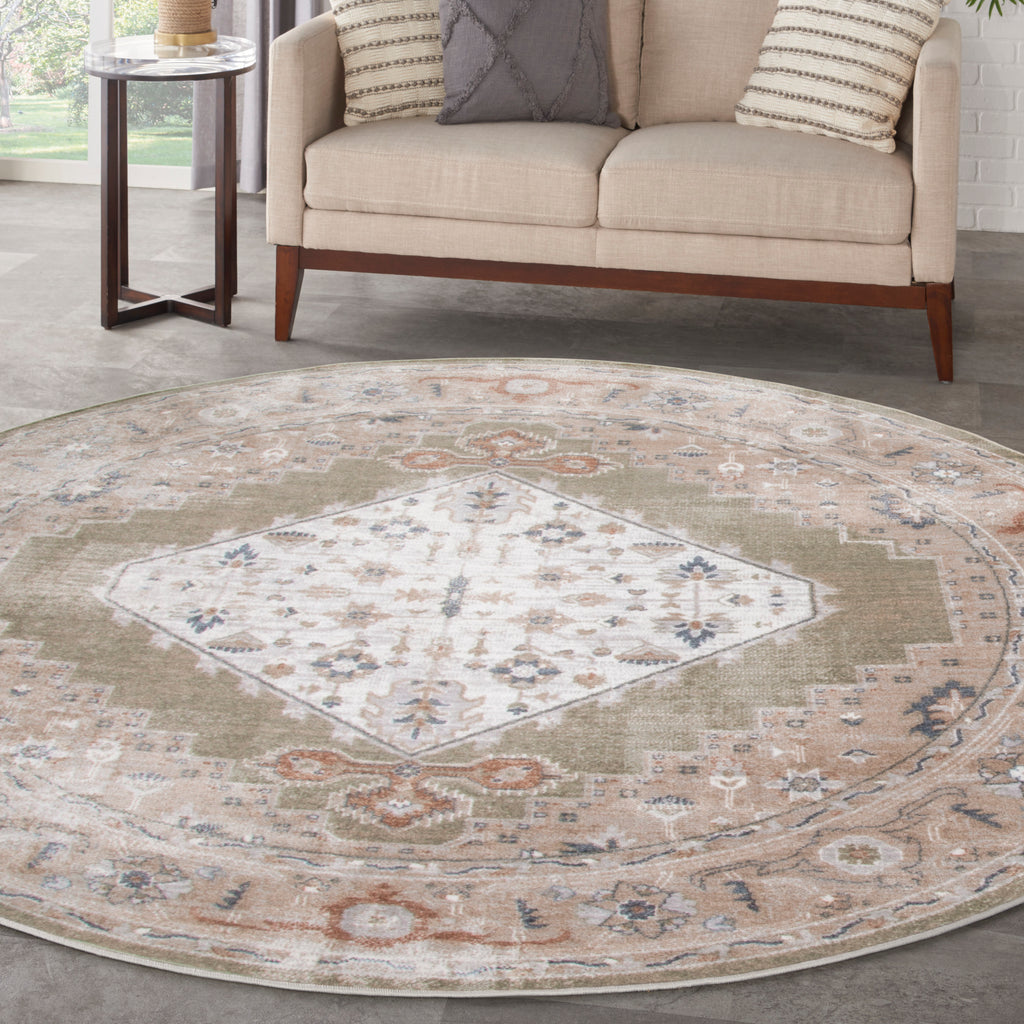 Astra Machine Washable Sage Multicolor