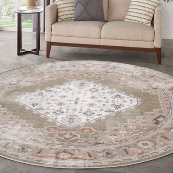 Astra Machine Washable Sage Multicolor