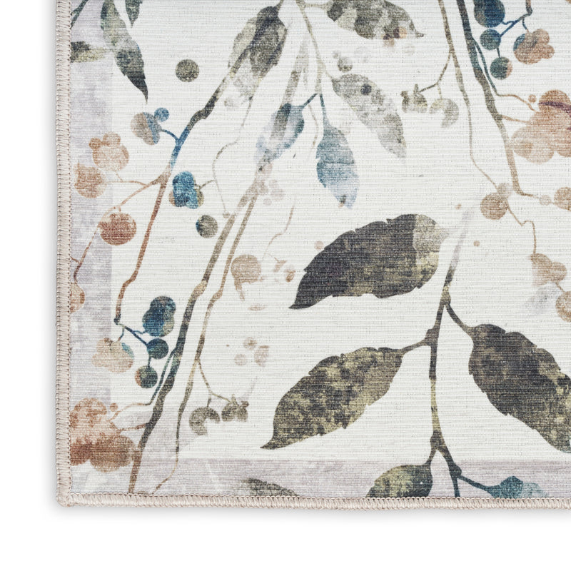 Nourison Washables Ivory Multicolor