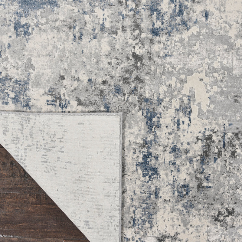 Rustic Textures Ivory Grey Blue