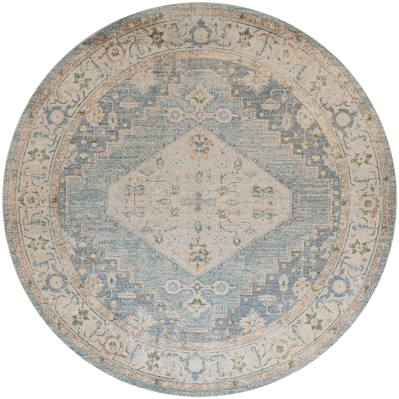 Astra Machine Washable Silver Blue (ASW11)
