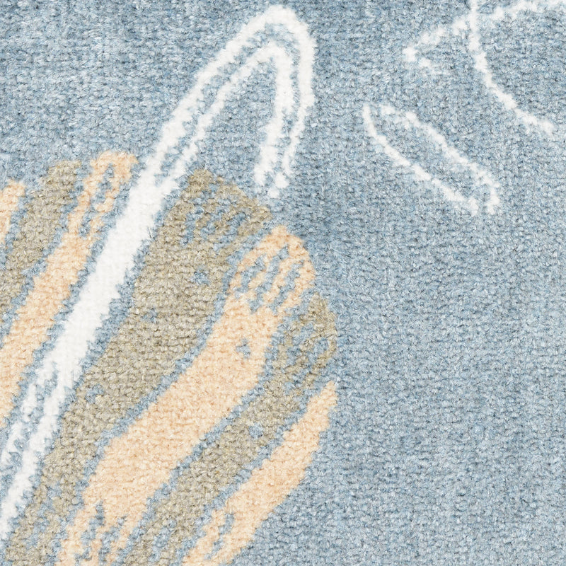 Astra Machine Washable Blue Multicolor