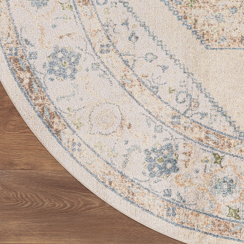 Astra Machine Washable Ivory Blue (ASW13)