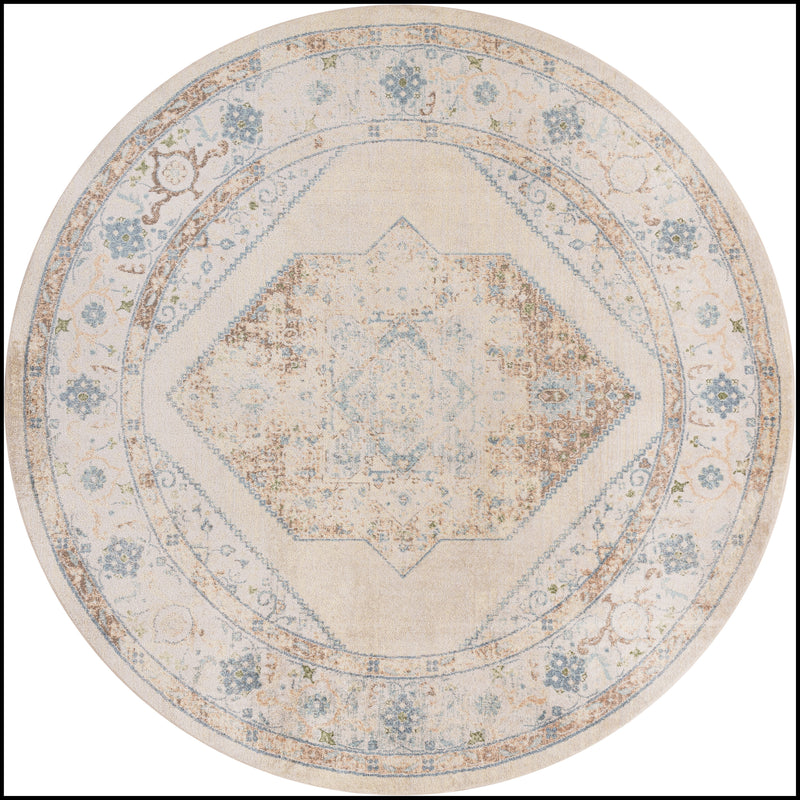 Astra Machine Washable Ivory Blue (ASW13)
