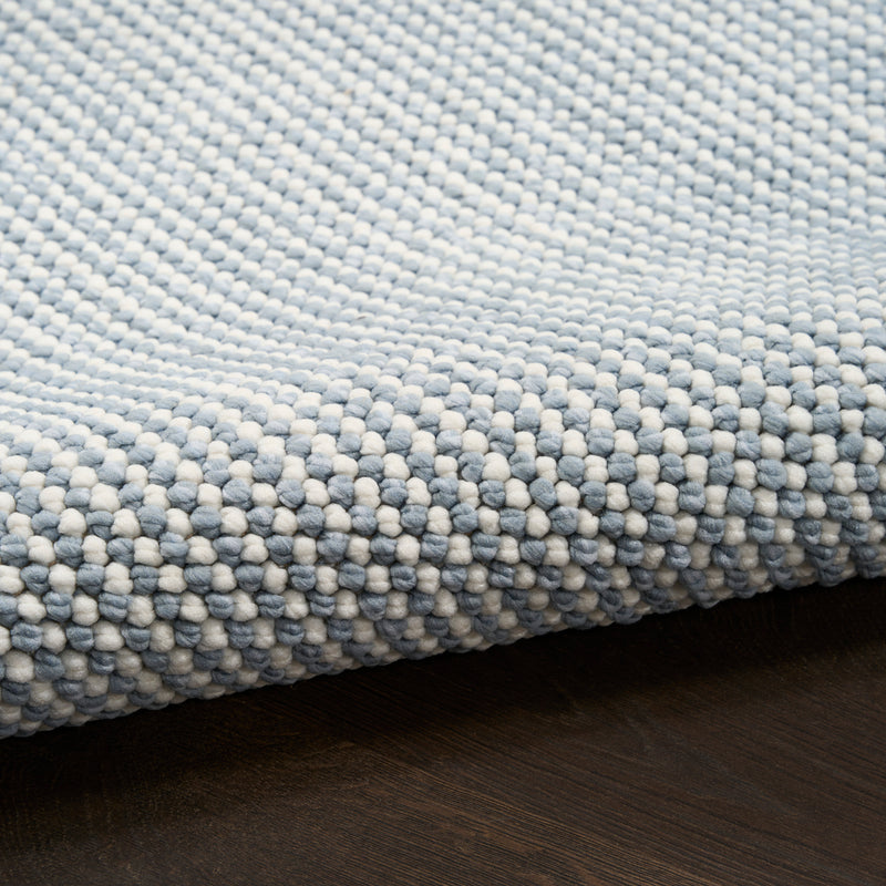 Natural Texture Ivory Blue